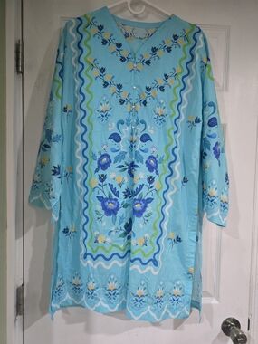 Pakistani 2 Pcs Cotton Hand Made Suit.